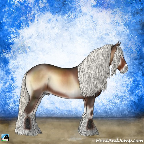 Horse Color:Liver Red Onyx Mushroom Rabicano 