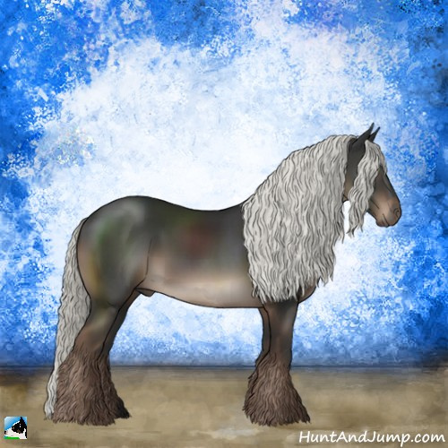 Horse Color:Liver Chestnut Mushroom Rabicano 