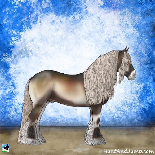 Horse Color:Liver Red Onyx Mushroom Rabicano 