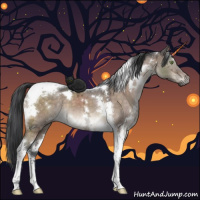 Horse Color:White Spotted Brown Ice Dun Mushroom Tobiano