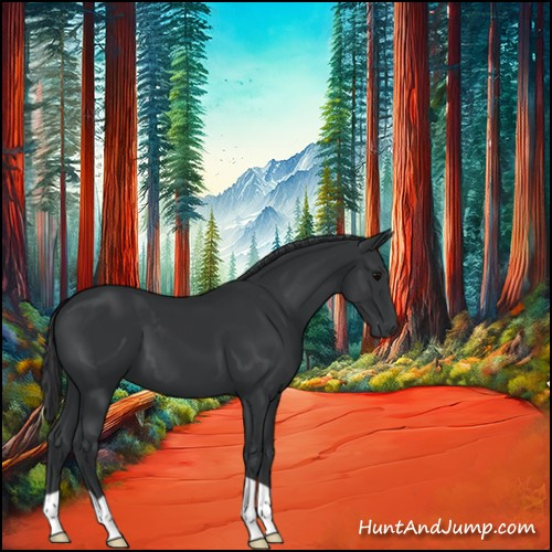 Horse Color:Black 