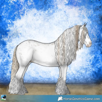 Horse Color:Liver Red Dun Sabino Splash Rabicano Brindle 