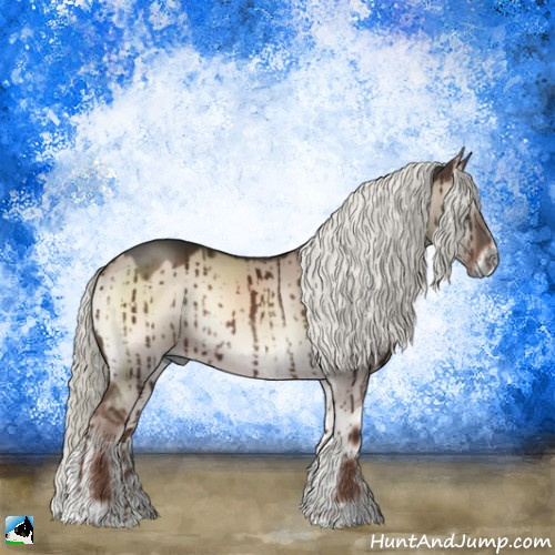 Horse Color:Liver Red Dun Onyx Mushroom Brindle 