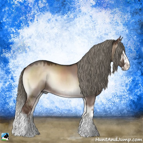 Horse Color:Liver Red Dun Onyx Mushroom Sabino Splash Rabicano 