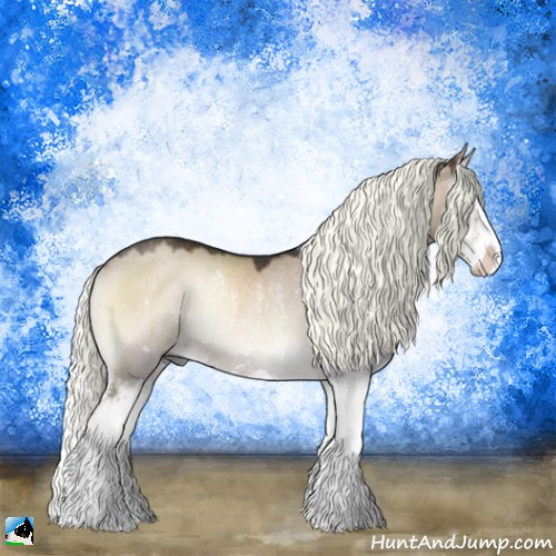 Horse Color:Liver Red Dun Onyx Mushroom Sabino Splash Rabicano 