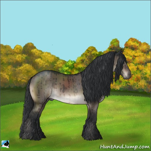Horse Color:Brown Dun Mushroom Brindle 