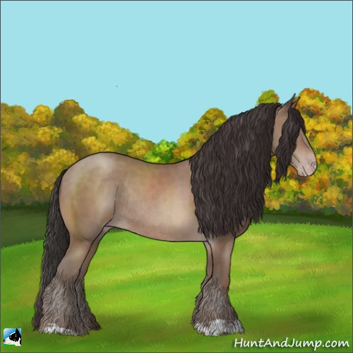 Horse Color:Sable Champagne Rabicano 