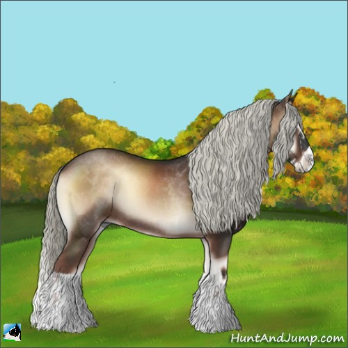 Horse Color:Liver Red Onyx Mushroom Splash Rabicano 