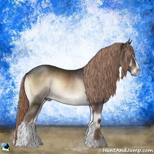 Horse Color:Liver Red Onyx Rabicano 