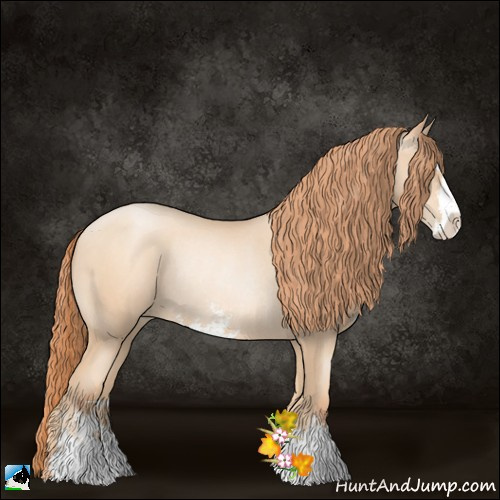 Horse Color:Sable Champagne Pearl Sabino Rabicano 