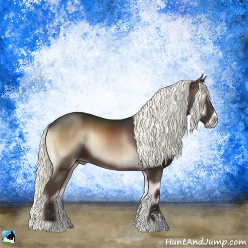 Horse Color:Liver Red Onyx Mushroom Sabino 