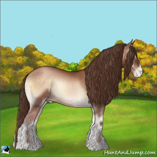 Horse Color:Brown Pearl Onyx 