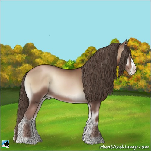 Horse Color:Blue Onyx Pearl 