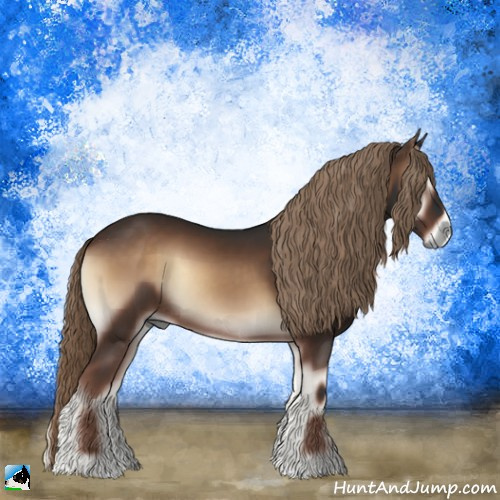 Horse Color:Liver Red Onyx Rabicano 