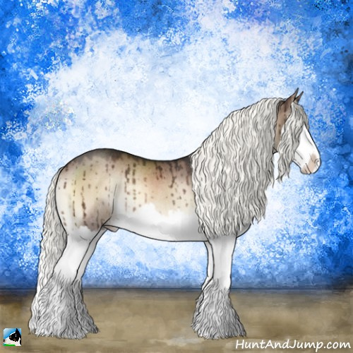 Horse Color:Liver Red Dun Onyx Mushroom Sabino Splash Rabicano Brindle 