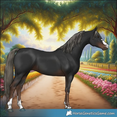 Horse Color:Liver Chestnut Mushroom 