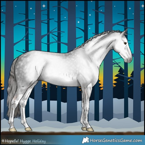 Horse Color:Gray White Spotted Liver Chestnut 
