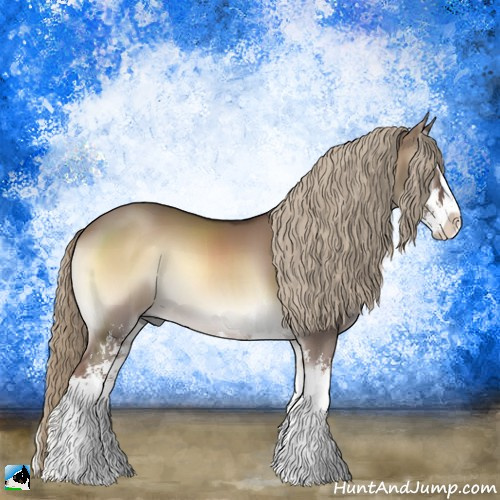 Horse Color:Liver Red Dun Onyx Sabino 