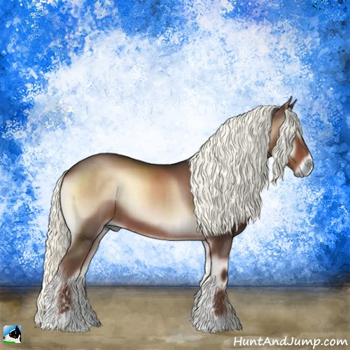 Horse Color:Liver Red Onyx Mushroom Sabino 