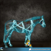 Horse Color:Thunderstruck Plaid  Midnight Bay Ice Tobiano 