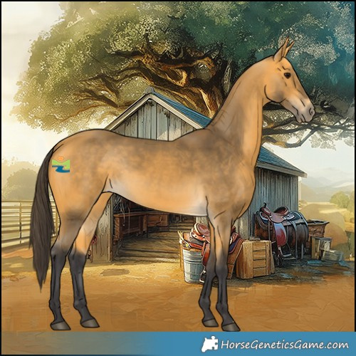 Horse Color:Buckskin 