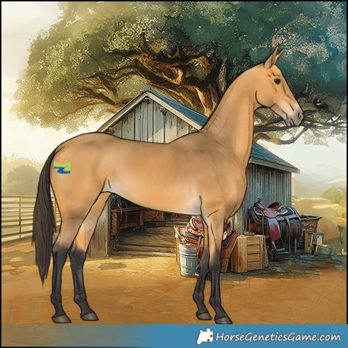 Horse Color:Buckskin 