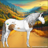 Horse Color:Buckskin Sabino Splash Tobiano 