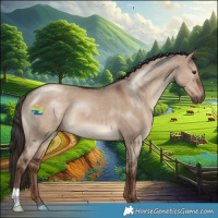 Horse Color:Liver Red Dun