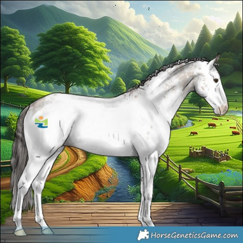 Horse Color:White Spotted Liver Red Dun Sabino Appaloosa Rabicano 