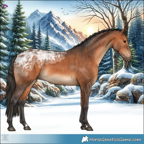 Horse Color:Bay Ice 