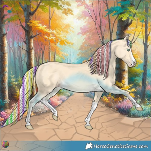 Horse Color:Painted Silver Amber Cream Champagne Dun Splash 