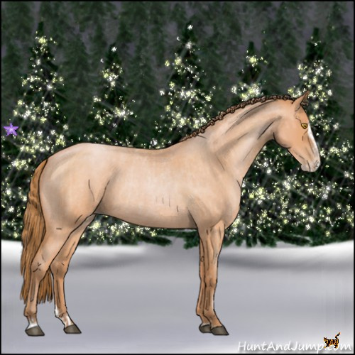 Horse Color:Bay Roan Pearl and Bay Roan Pearl Splash