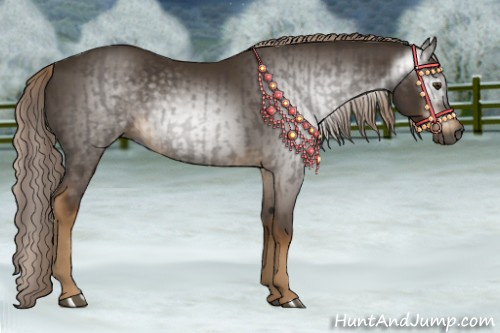 Horse Color:Gray Chocolate Palomino  and Gray Chocolate Palomino 