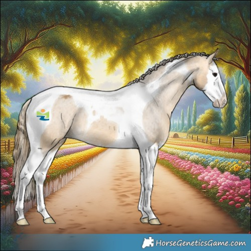 Horse Color:Buckskin Splash Tobiano Appaloosa 