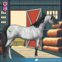 Horse Color:Blue Roan Sabino 