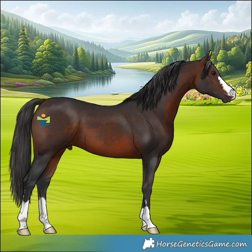Horse Color:Brown 