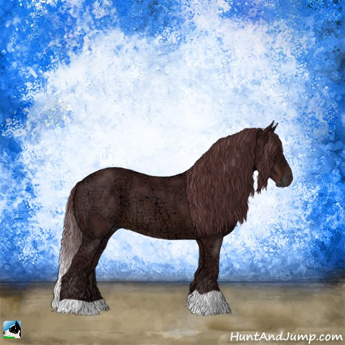 Horse Color:Chocolate Brown Ice 
