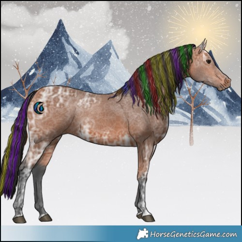 Horse Color:Painted Bay Ice 