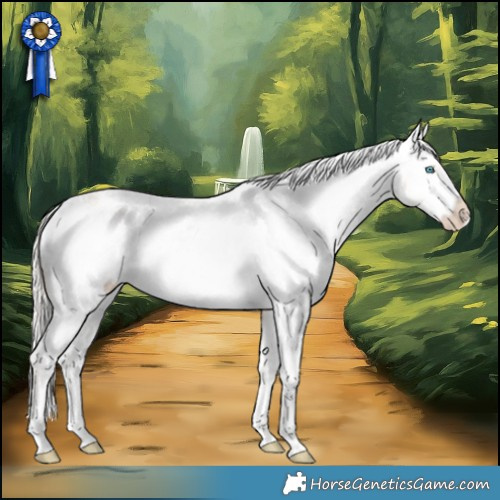 Horse Color:Silver Bay Roan Pearl Dun Sabino Appaloosa Rabicano 