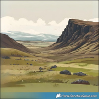 Horse Color:Brown Dun Sabino Tobiano Brindle 