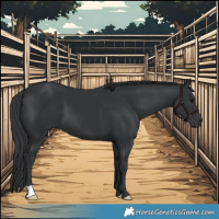 Horse Color:Black 