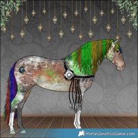 Horse Color:Painted Brown Ice 