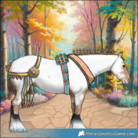 Horse Color:Blue Roan Pearl Appaloosa 