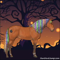 Horse Color:Painted Silver Bay 