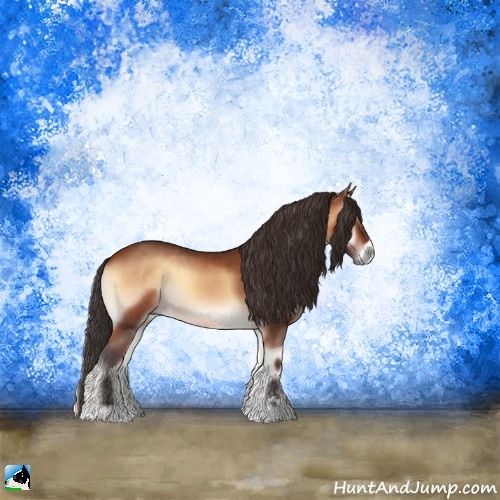 Horse Color:Bay Onyx Sabino 