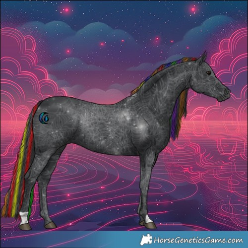 Horse Color:Painted Black 