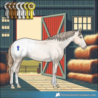 Horse Color:Smoky Black Pearl Snowcap Rabicano 