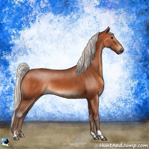Horse Color:Silver Brown 