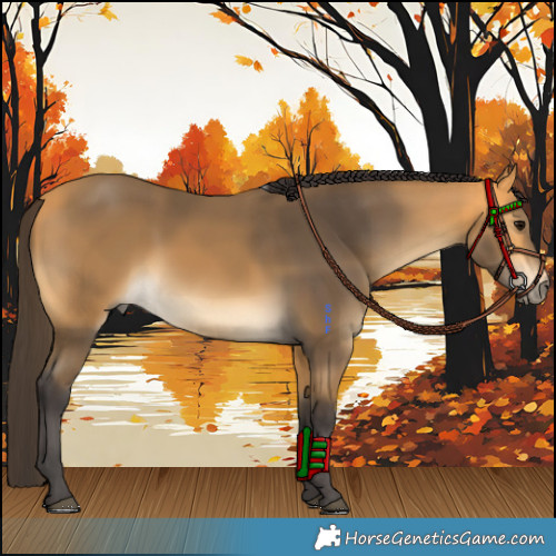 Horse Color:Buckskin 