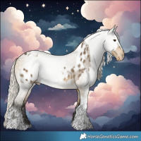Horse Color:Silver Smoky Grullo Tobiano Appaloosa  and Gray Silver Buckskin Dun Tobiano 